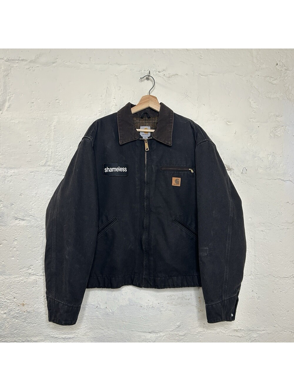Y2K Shameless X Carhartt Blanket-Lined Detroit Jacket “Black” J97 BLK Men’s XL